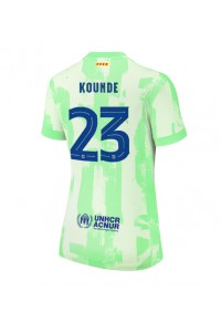 Barcelona Jules Kounde #23 Voetbaltruitje 3e tenue Dames 2024-25 Korte Mouw